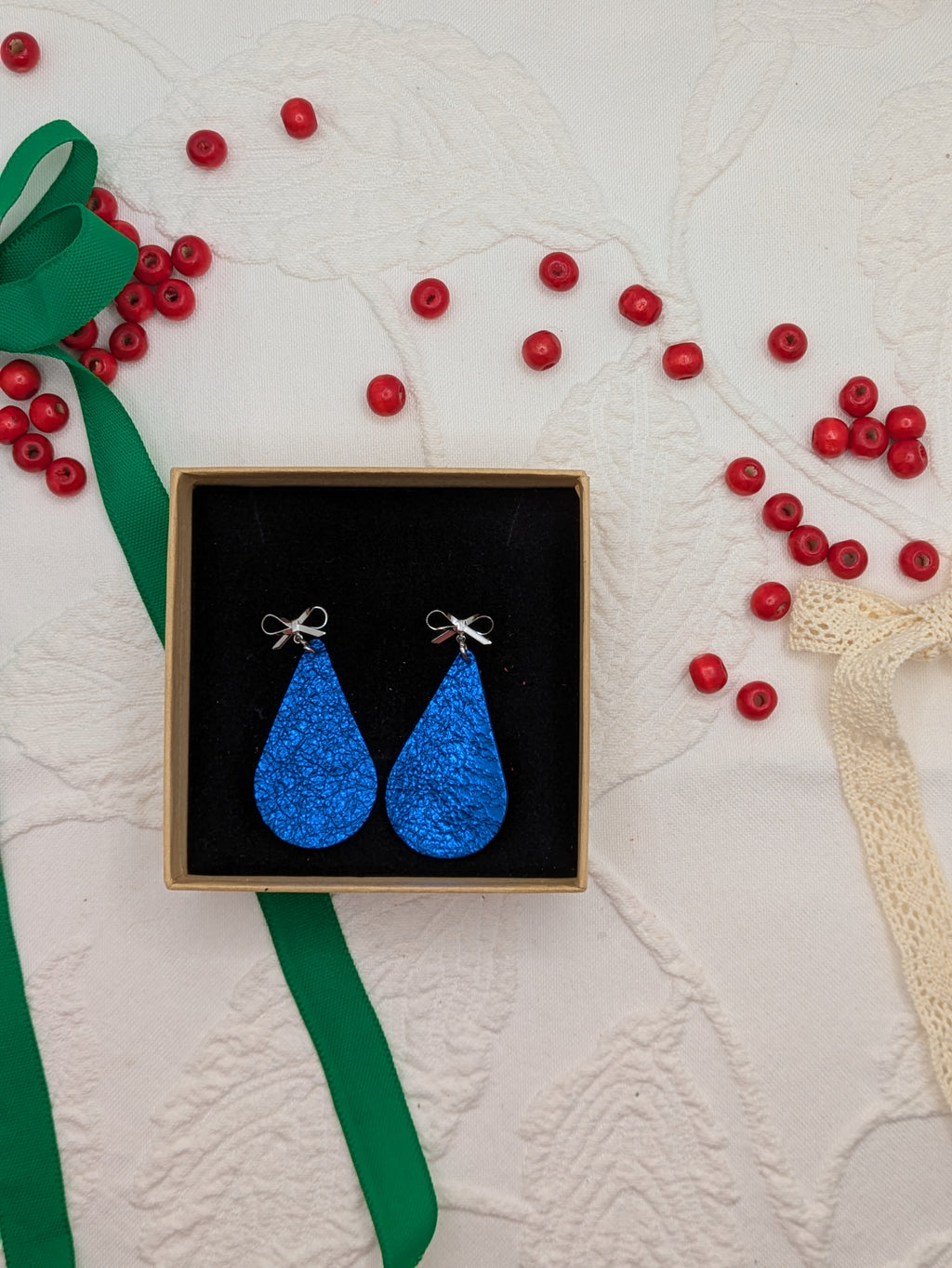 Signature Earring - Blue